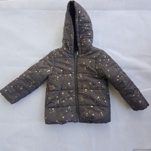 3/$25 Gymboree Girls Puffer Jacket Size 4 (XS)